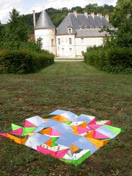 Installation dans le parc