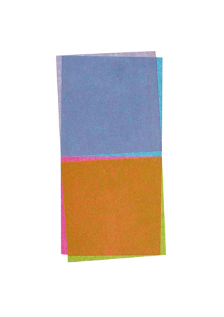 Decalage bleu Composition artistique